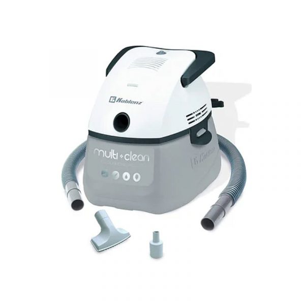 Koblenz te presenta esta bonita aspiradora gris y blanco cuenta con accesorios