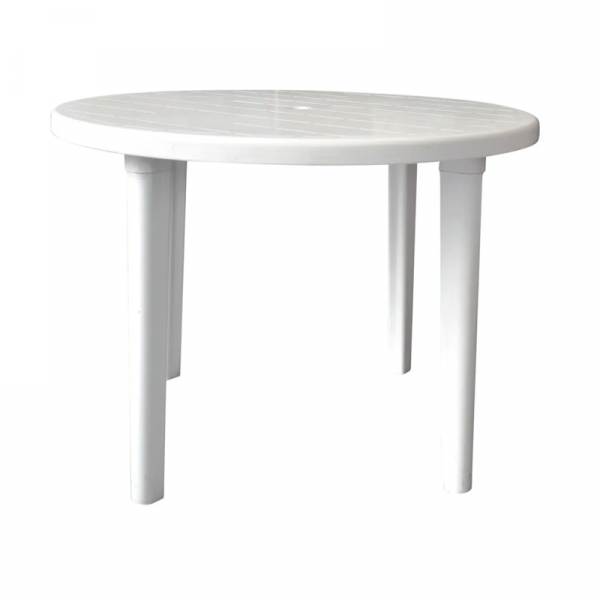 Mesa de Plástico Innovac redonda multifuncional