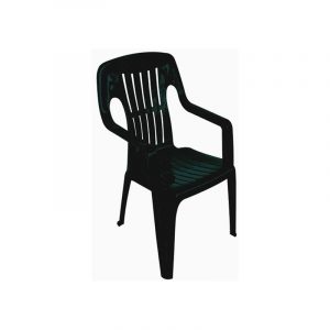 Silla de plástico innovas modelo princesa en color verde
