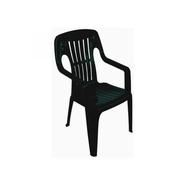 Silla de plástico innovas modelo princesa en color verde