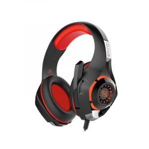 Audifonos Gamer marca Necnon modelo Viper en color rojo